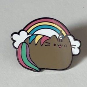 *50% OFF! Caticorn Rainbow pin unicorn cat enamel pastel kawaii